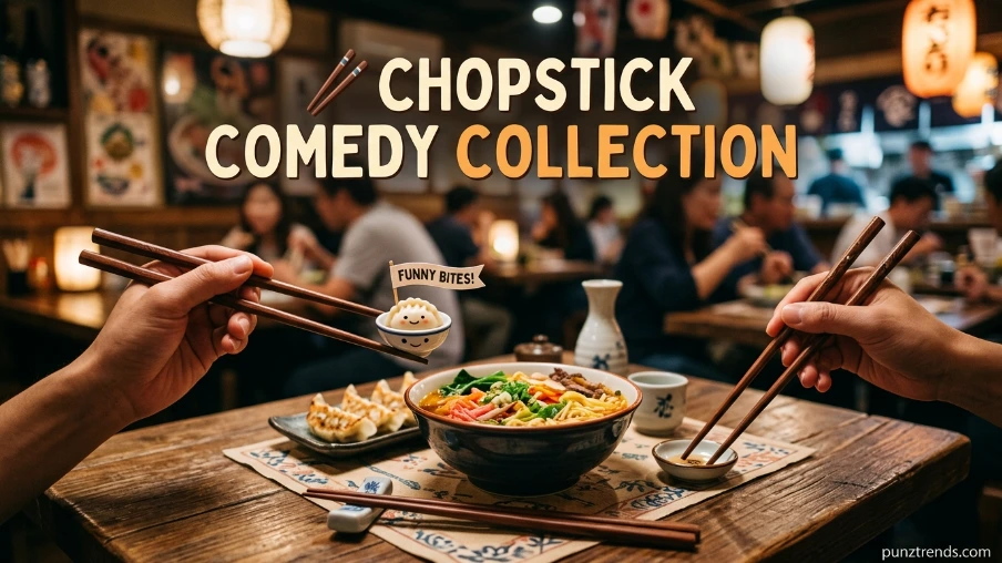 🥢 Chopstick Comedy Collection