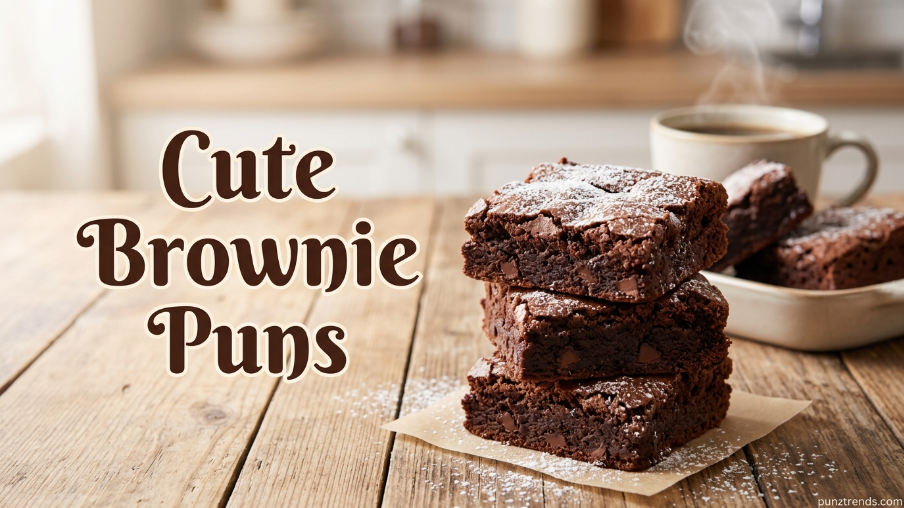 Cute Brownie Puns