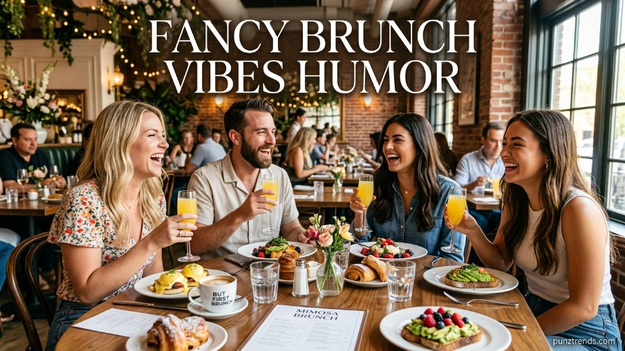 Fancy Brunch Vibes Humor