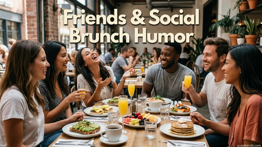 Friends & Social Brunch Humor