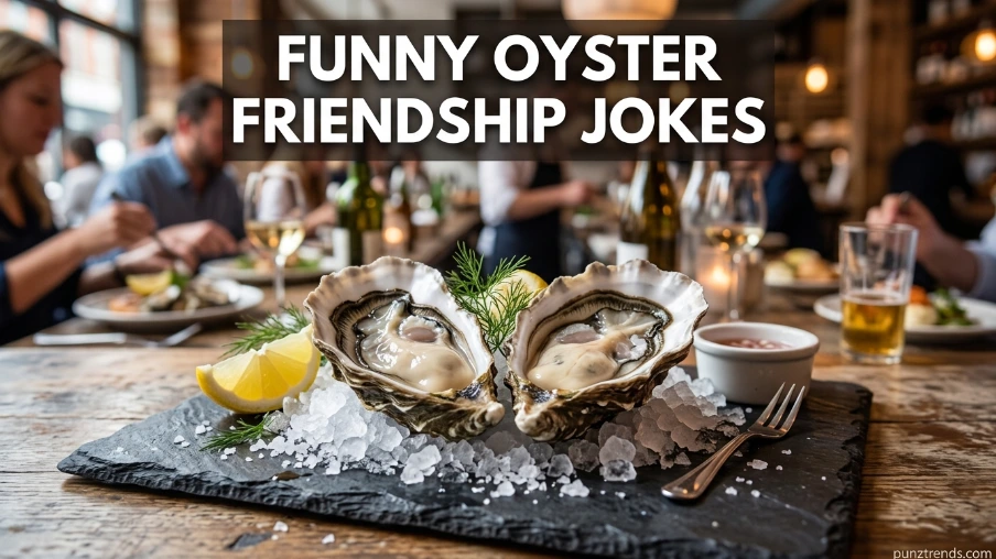 Funny Oyster Friendship Jokes