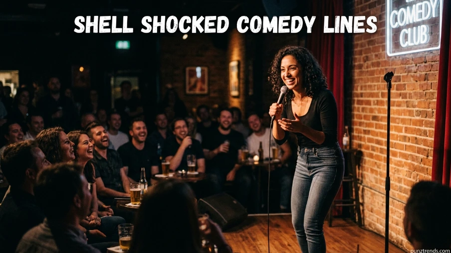 Shell Shocked Comedy Lines