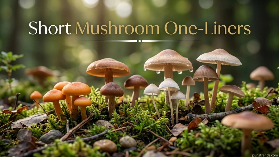 Short Mushroom One-Liners
