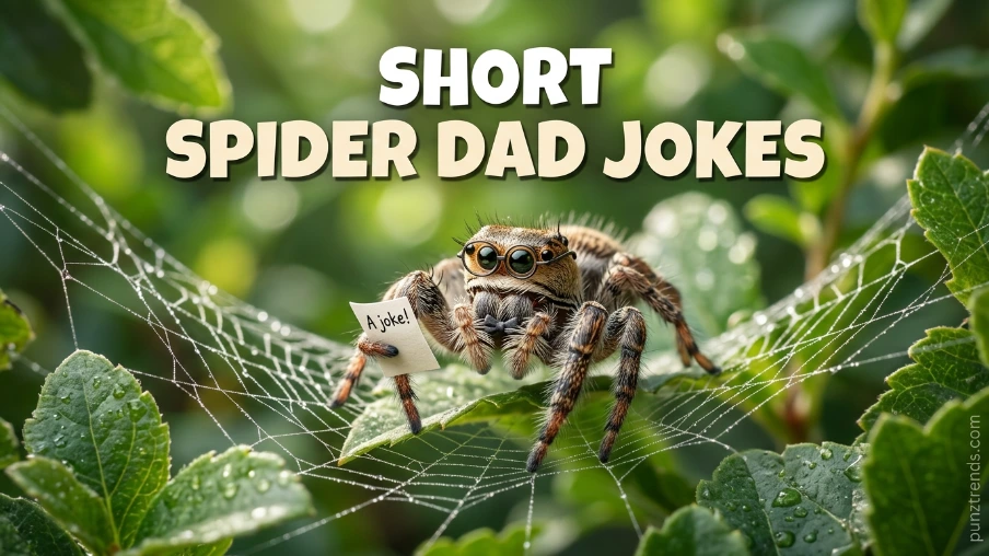 Short Spider Dad Jokes