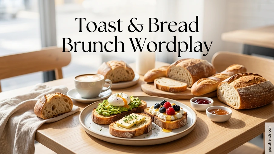 Toast & Bread Brunch Wordplay