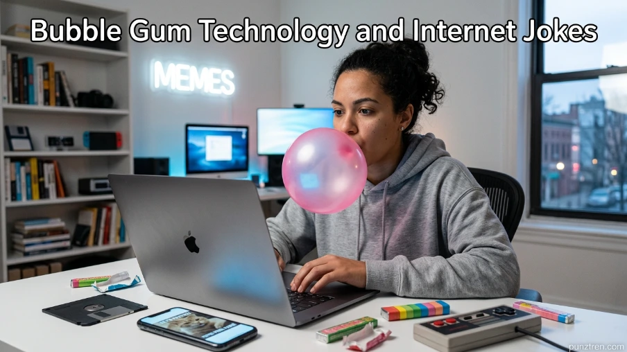 Bubble Gum Technology and Internet Jokes