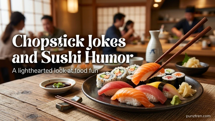 🍣 Chopstick Jokes and Sushi Humor