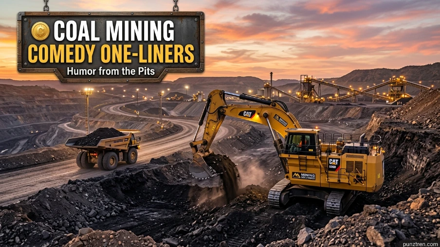 🪙 Coal Mining Comedy One-Liners