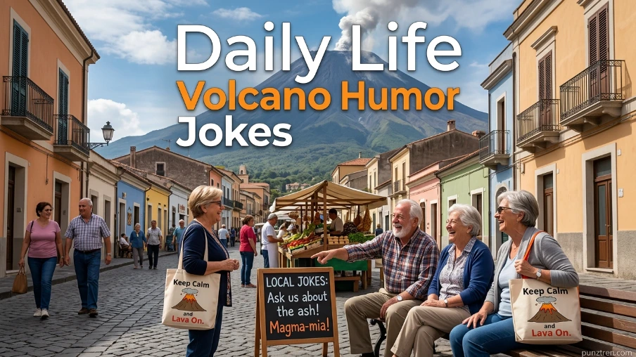 Daily Life Volcano Humor Jokes