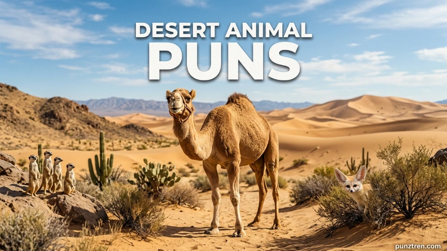 Desert Animal Puns
