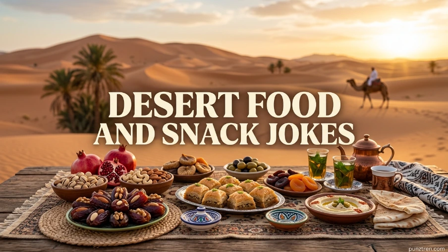 Desert Food and Snack Jokes