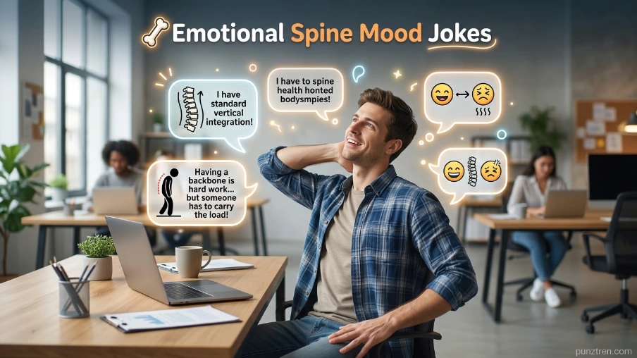 🦴 Emotional Spine Mood Jokes