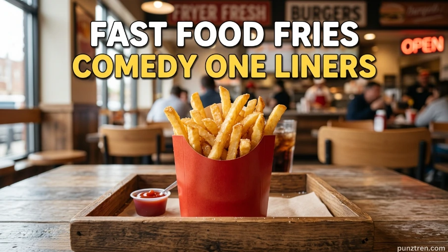 Fast Food Fries Comedy One Liners