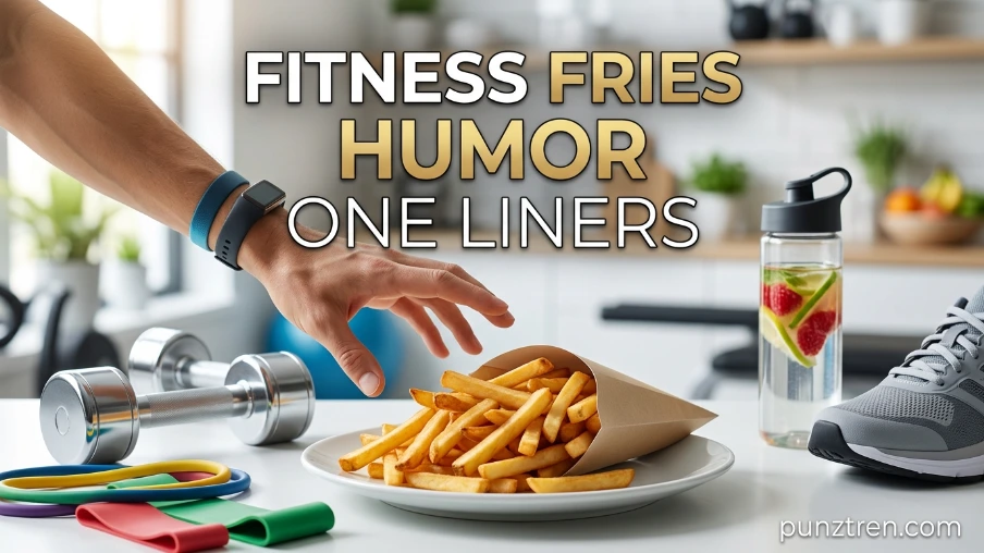 Fitness Fries Humor One Liners
