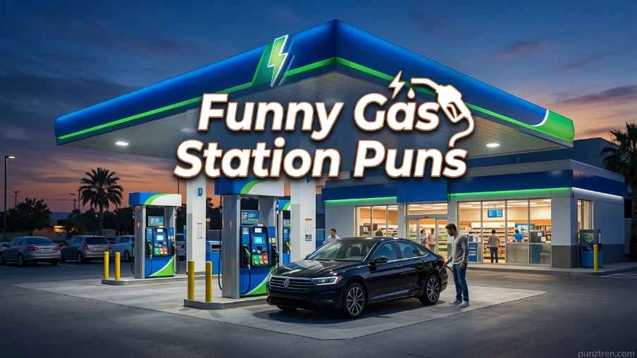 Funny Gas Station Puns