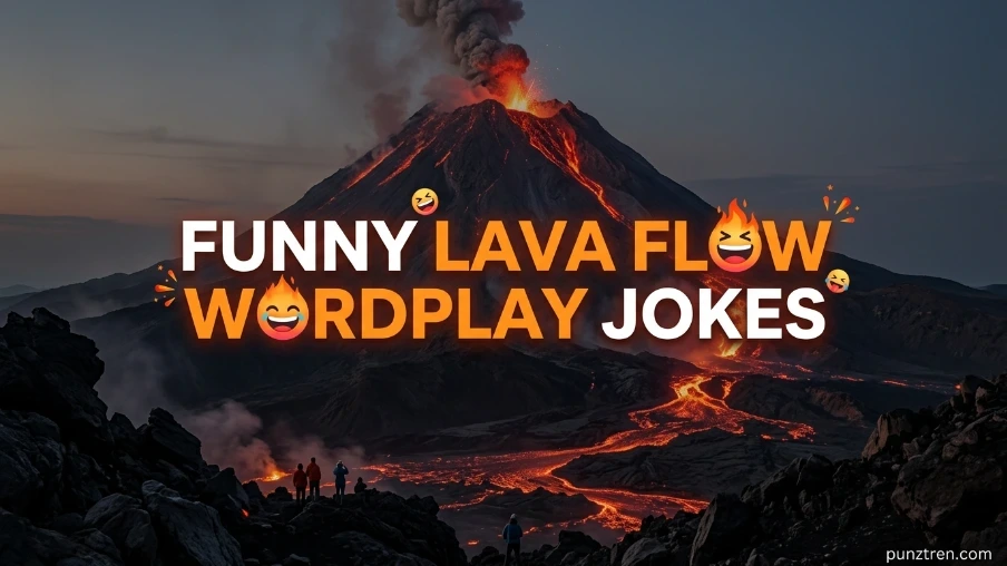 Funny Lava Flow Wordplay Jokes