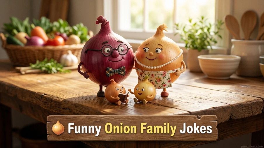 🧅 Funny Onion Family Jokes