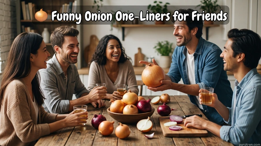 🧅 Funny Onion One-Liners for Friends