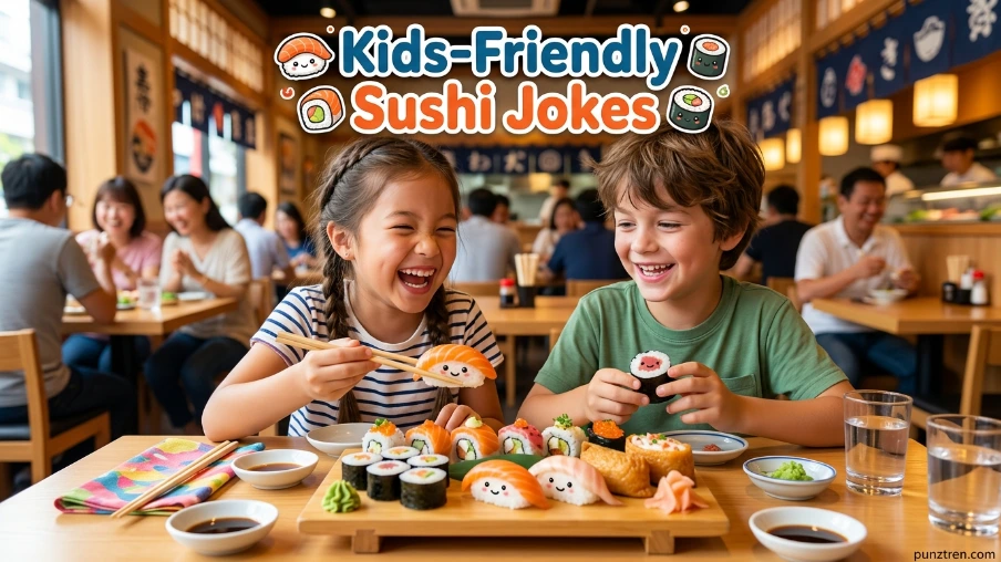 🍣 Kids-Friendly Sushi Jokes