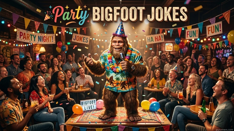 🎉 Party Bigfoot Jokes