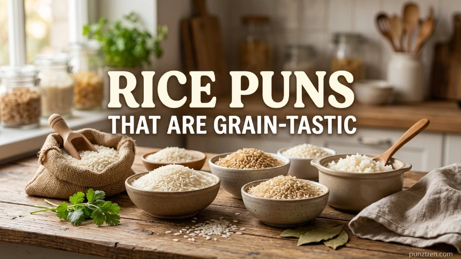 Rice Puns That Are Grain-Tastic