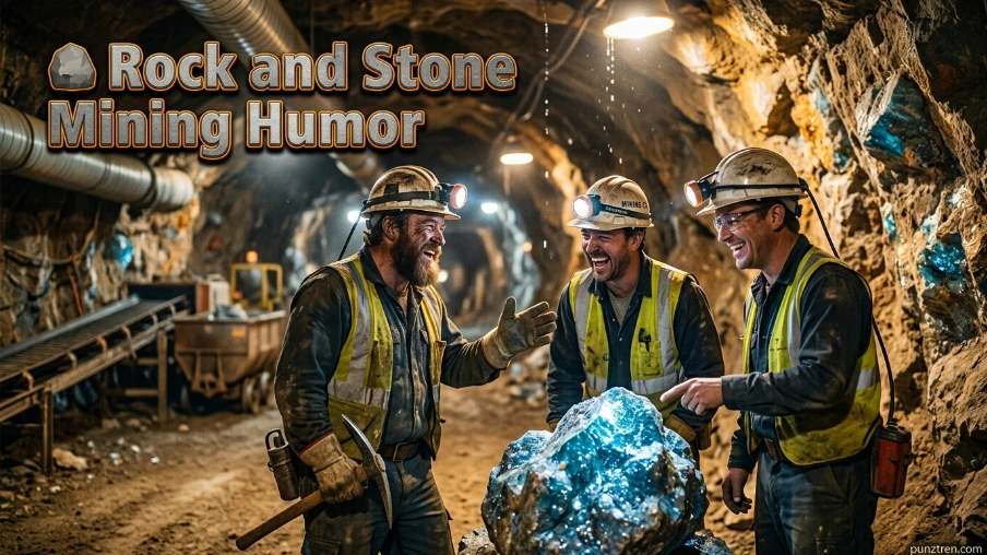 🪨 Rock and Stone Mining Humor