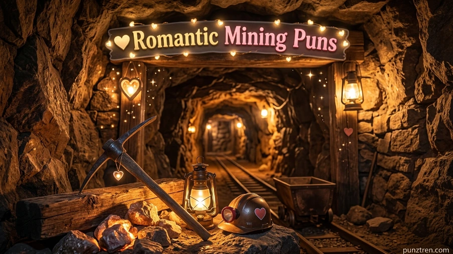 💘 Romantic Mining Puns