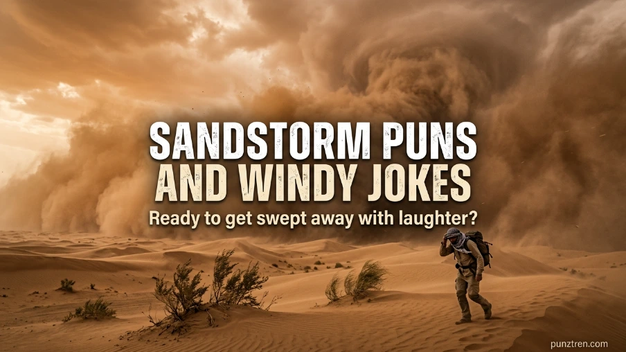 Sandstorm Puns and Windy Jokes