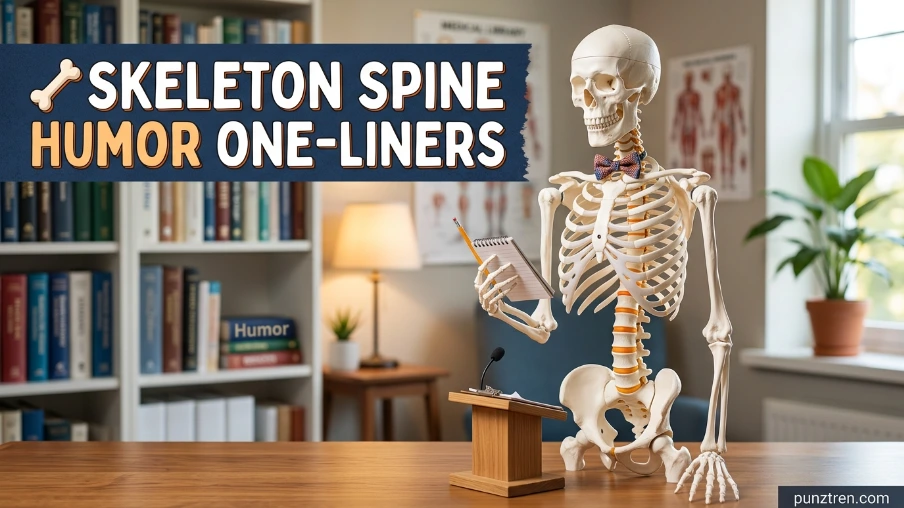 🦴 Skeleton Spine Humor One-Liners