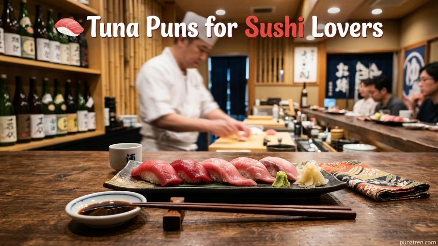 🍣 Tuna Puns for Sushi Lovers
