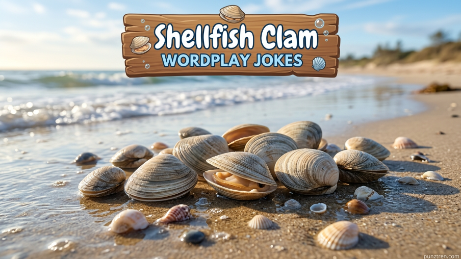 🐚 Shellfish Clam Wordplay Jokes