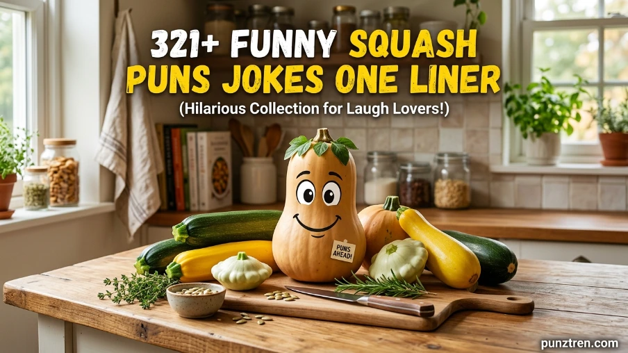 321+ Funny Squash Puns Jokes One Liner
