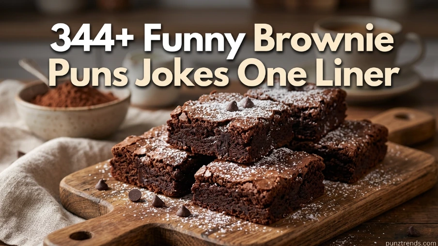 344+ Funny Brownie Puns Jokes One Liner