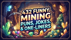 432+ Funny Mining Puns Jokes One Liner