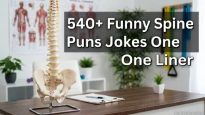 540+ Funny Spine Puns Jokes One Liner