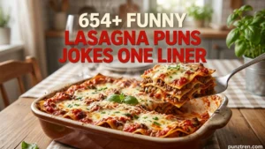 654+ Funny Lasagna Puns Jokes One Liner