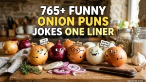 765+ Funny Onion Puns Jokes One Liner